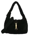 Gucci Black Shearling Small Jackie 1961 Shoulder Bag (authentic Pre-loved) In Black