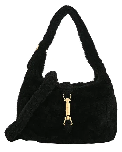 Gucci Black Leather Small Jackie 1961 Shoulder Bag (authentic Pre-loved)