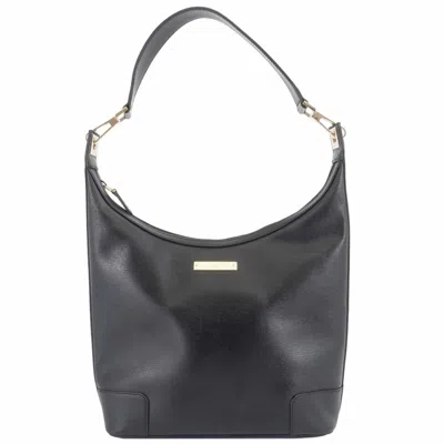 Pre-owned Gucci Black Leather Tote Bag ()