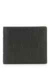 Gucci Black Leather Wallet In Black