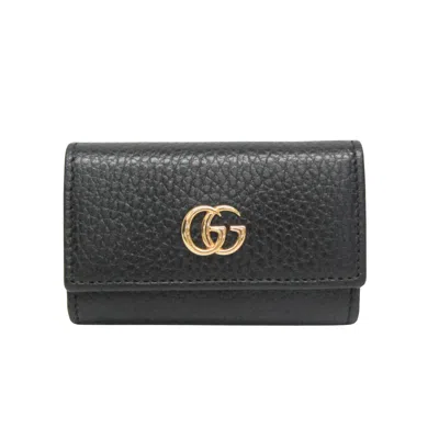 Pre-owned Gucci Black Leather Wallet  ()