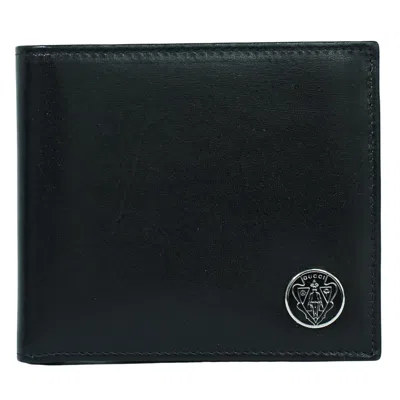 Pre-owned Gucci Black Leather Wallet  ()