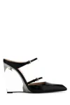 Gucci Mules With Transparent Wedge Heel