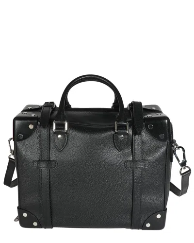 Gucci Black Leather Weekender Mini Suitcase (authentic Pre-loved)