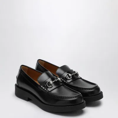 Gucci Black Loafer With Horsebit