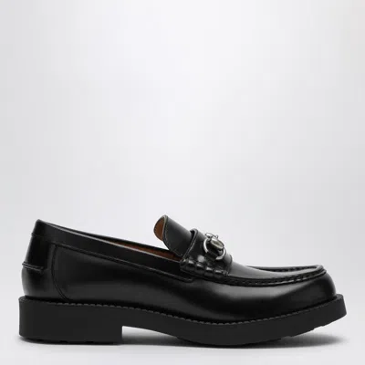 Gucci Black Loafer With Horsebit Men