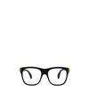 GUCCI BLACK LOGO SQUARE FRAME FLAT MIRROR