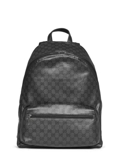 Gucci Black Logo-embroidered  Essence Classic Backpack<br/>
