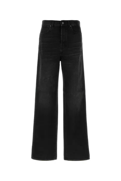 Gucci Black Loose High Rise Jeans