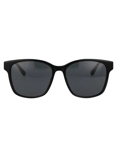 Gucci Black Multicolor Grey Acetate Sunglasses