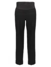Gucci New Barathea Wool Pants In Black