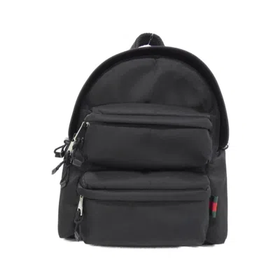 Pre-owned Gucci Black Nylon Backpack ()