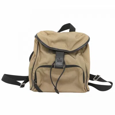 Pre-owned Gucci Black Nylon Backpack ()