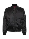 Gucci Bomber Jacket In Nylon Canvas Fabric