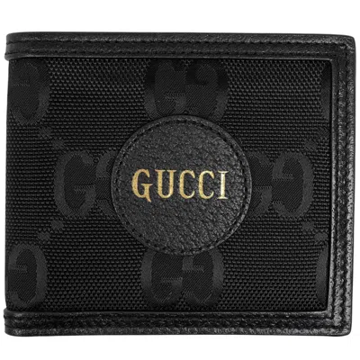 Pre-owned Gucci Black Nylon Canvas Leather Wallet (bi-fold) ()