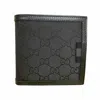 Gucci Black Nylon Coin Purse/coin Case In Black
