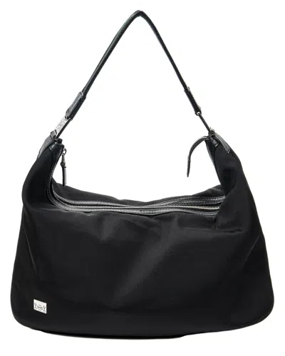 Pre-owned Gucci Black Nylon Medium Pop Hobo (authentic Pre-loved)