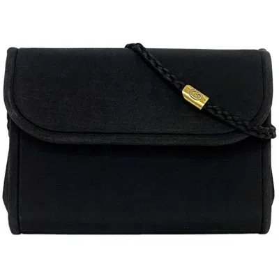 Pre-owned Gucci Black Nylon Shoulder Bag ()
