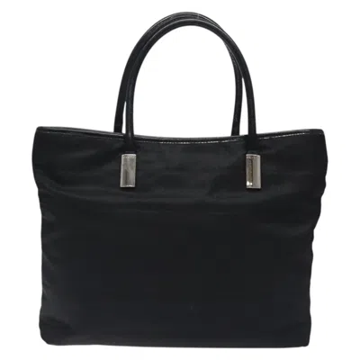 Pre-owned Gucci Black Nylon Tote Bag ()