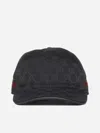 Gucci | Black Original Gg Canvas Baseball Cap| Man | M