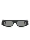 Gucci Square-frame Acetate Sunglasses In Black
