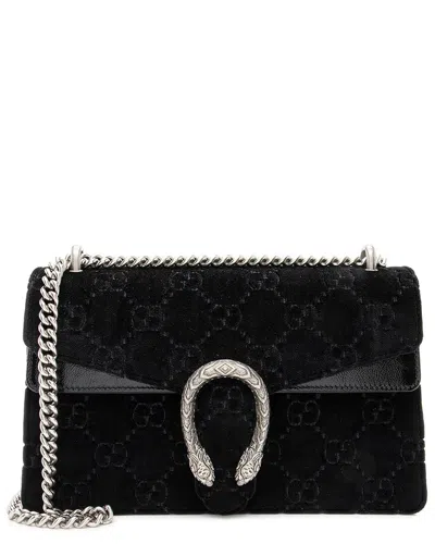 Gucci Black Patent Leather & Velvet Dionysus Small Shoulder Bag (authentic  Pre-loved)