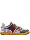 Gucci Basket Low-top Sneakers In Black