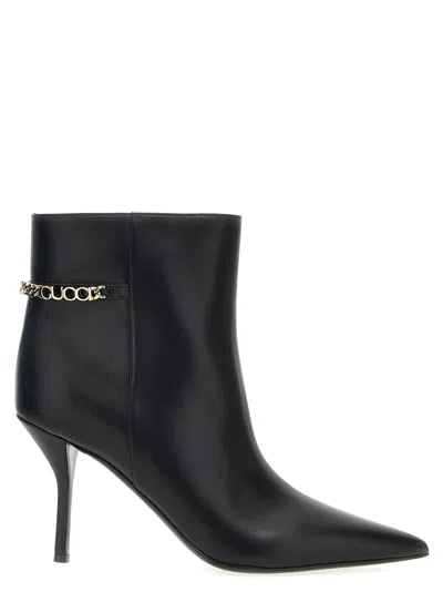 GUCCI BLACK POINTED TOE BOOTS