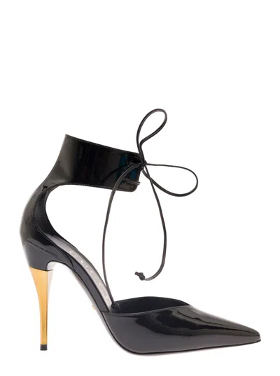 GUCCI BLACK POINTED TOE PUMPS