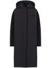 Gucci Adjustable Waist Hooded Coat