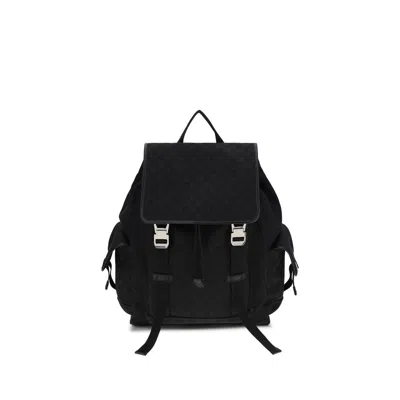 Gucci Black Polyester Backpack