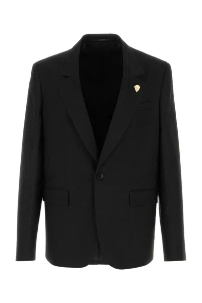 Gucci Black Polyester Blend Blazer