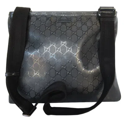 Pre-owned Gucci Black Pvc Shoulder Bag ()