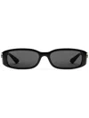 Gucci Rectangular-frame Sunglasses In Black