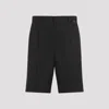 Gucci Tailored Mid-thigh Shorts With Finish In Black