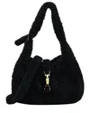 Gucci Black Shearling Small Jackie 1961 Shoulder Bag (authentic Pre-loved) In Black