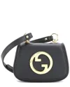 Gucci Black Sheep Leather Blondie Nm Card Case Wallet With Strap (authentic  Pre-loved)