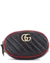 Gucci Gg Marmont Matelassé Belt Bag In Black