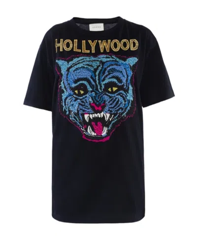 Gucci Black Short-sleeved T-shirt