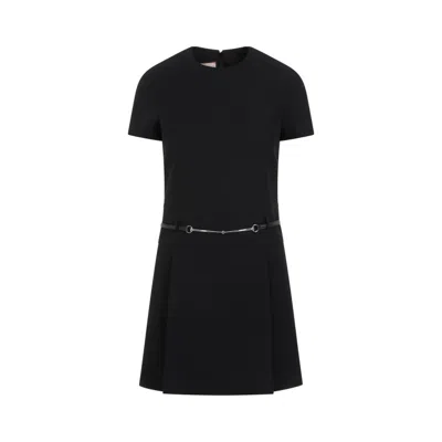 GUCCI BLACK SILK DRESS