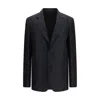 Gucci Fine Silk Faille Jacket In Black