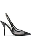 Gucci Signoria Slingback Pumps Chain Detail