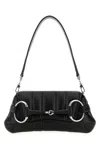 Gucci Mini Chain Shoulder Handbag In Black