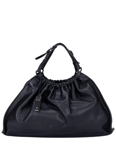 Pre-owned Gucci Black Soft Calfskin Cabas Tote (authentic Pre-loved)