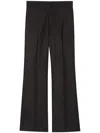 Gucci 2015 Re-edition Mohair Wool Pant In Black