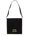 Gucci Black Suede Shoulder Bag
