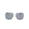 Gucci Square-frame Sunglasses In Gray