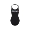 Gucci Black Swimwear With Polyamide Blend In Black