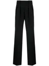 GUCCI BLACK TAILORED WOOL TROUSERS FOR WOMEN | FW23 COLLECTION