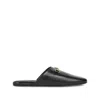 Gucci Men Black Mule With Horsebit On The Front In Smooth Leather Man In Black